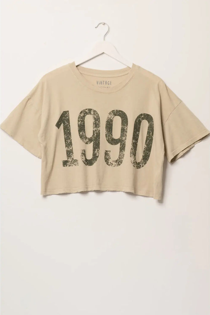 1990 CROPPED TEE