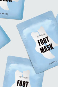 5 PACK PEPPERMINT FOOT MASK