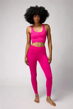 AMOR CROP TANK - MAGENTA