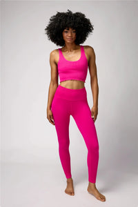 AMOR CROP TANK - MAGENTA