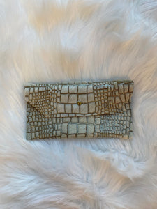 LEATHER PHONE CLUTCH