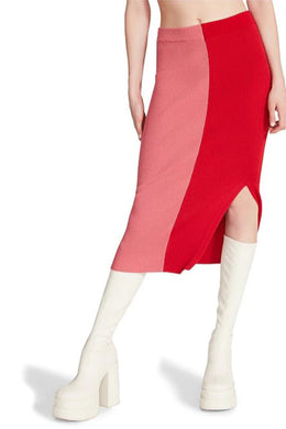 GIA COORDINATING COLOR BLOCK SKIRT
