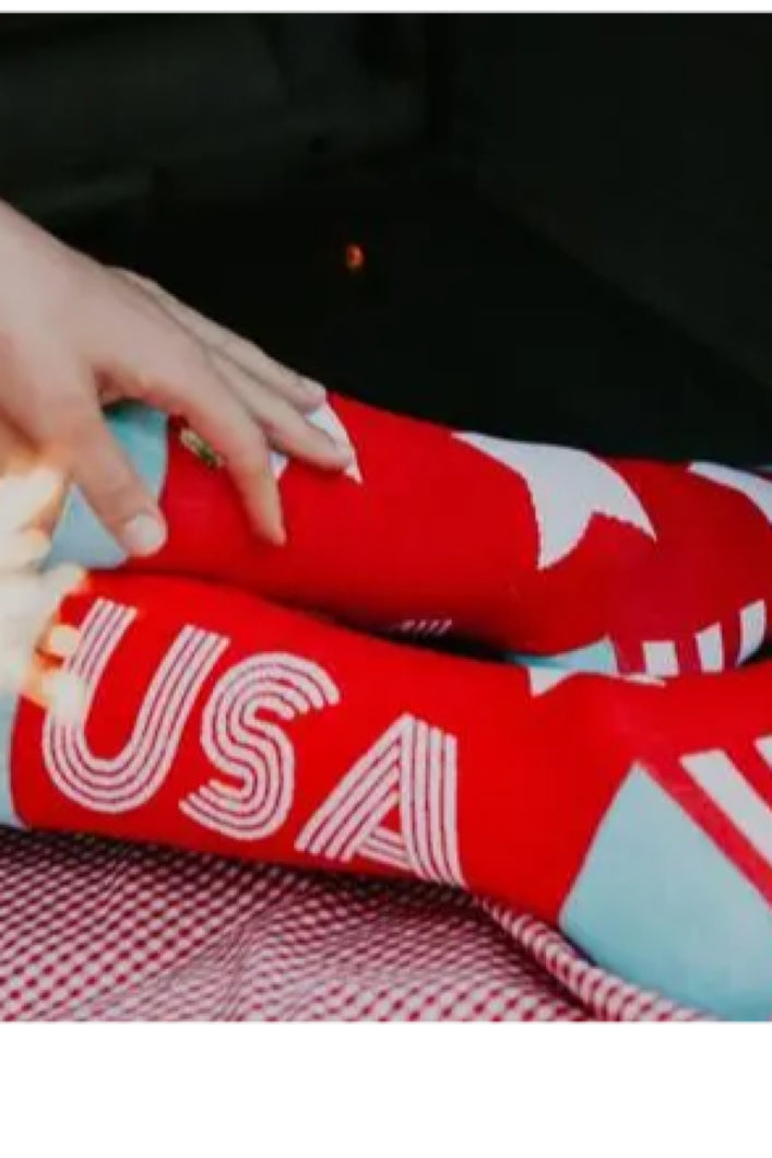 RED, WHITE, AND USA