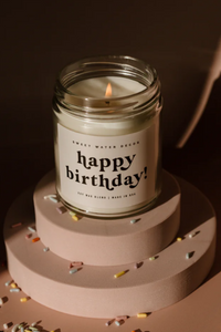 HAPPY BIRTHDAY SOY CANDLE