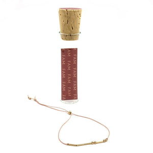 MORSE CODE SENTIMENT BRACELET