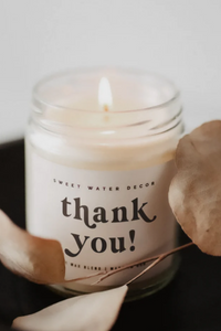 THANK YOU SOY CANDLE