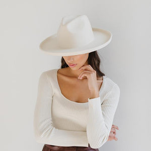 MAUDE PENCIL BRIM HAT