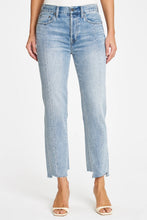 CHARLIE HIGH RISE RECONSTRUCTED STRAIGHT JEAN