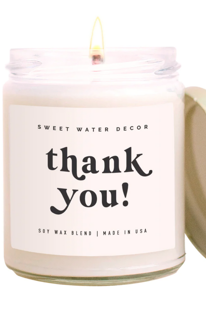 THANK YOU SOY CANDLE
