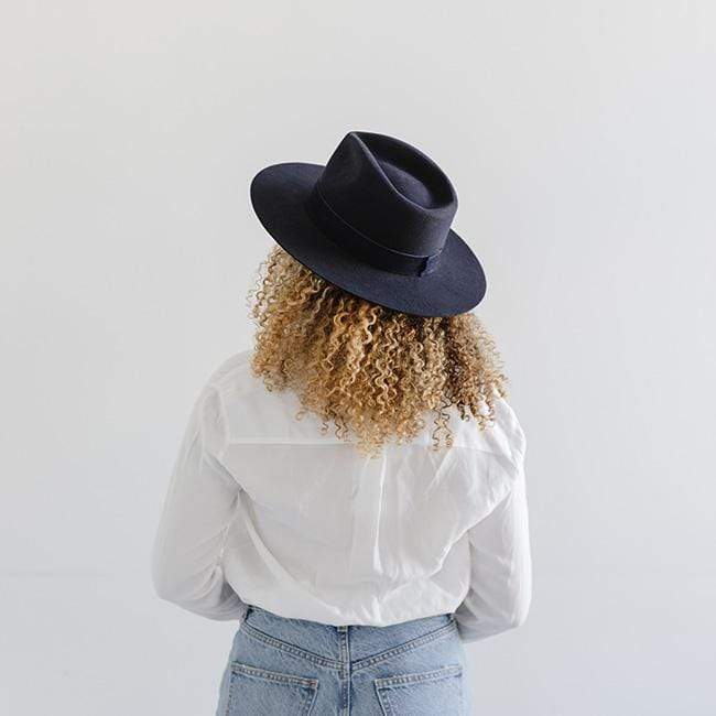 MILLER FEDORA IN NAVY